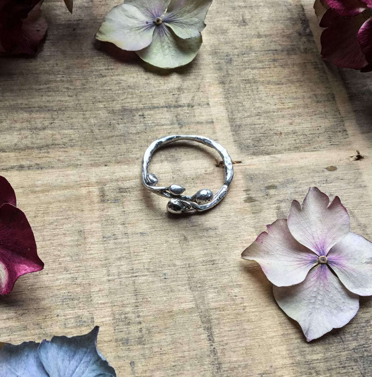 Blossom Twig Ring