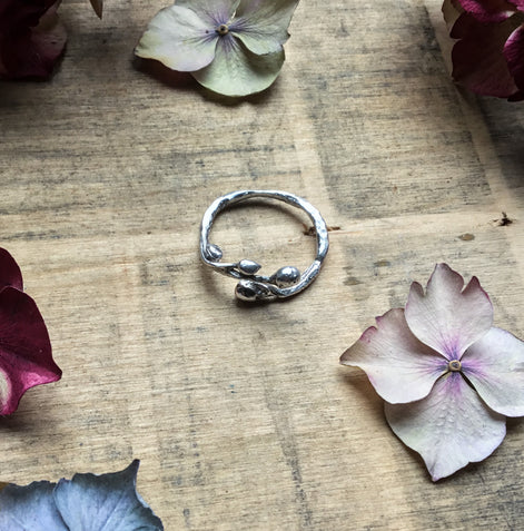 Blossom Twig Ring