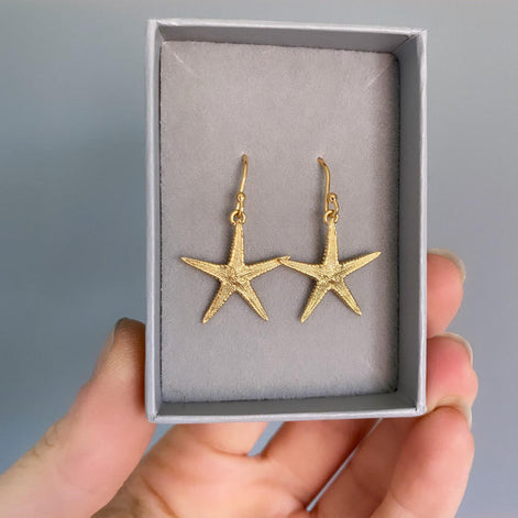 Mini Starfish Earrings