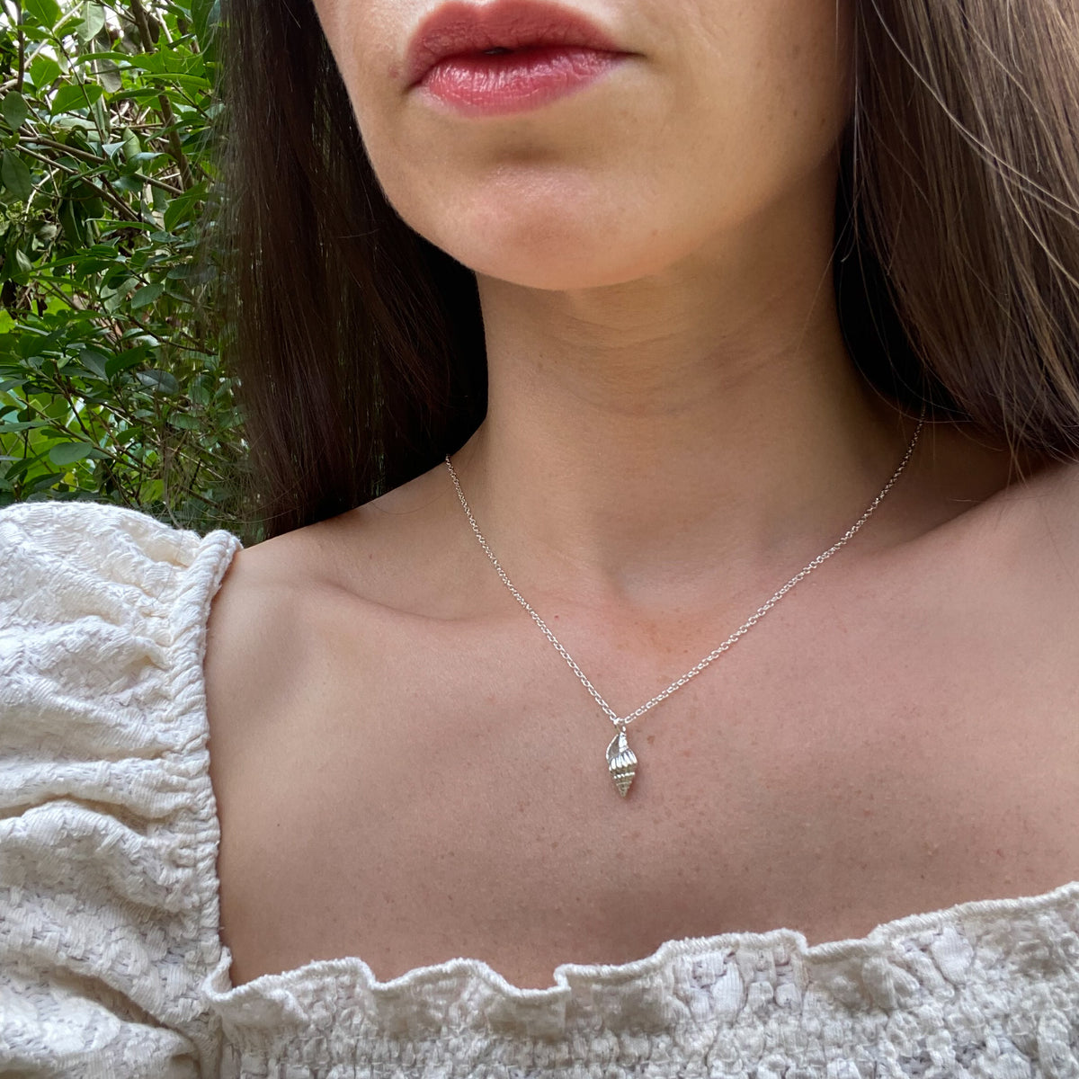 Spiral Shell Necklace