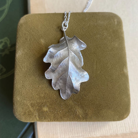 Oak Leaf Necklace