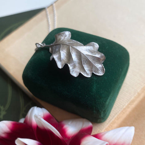 Oak Leaf Necklace